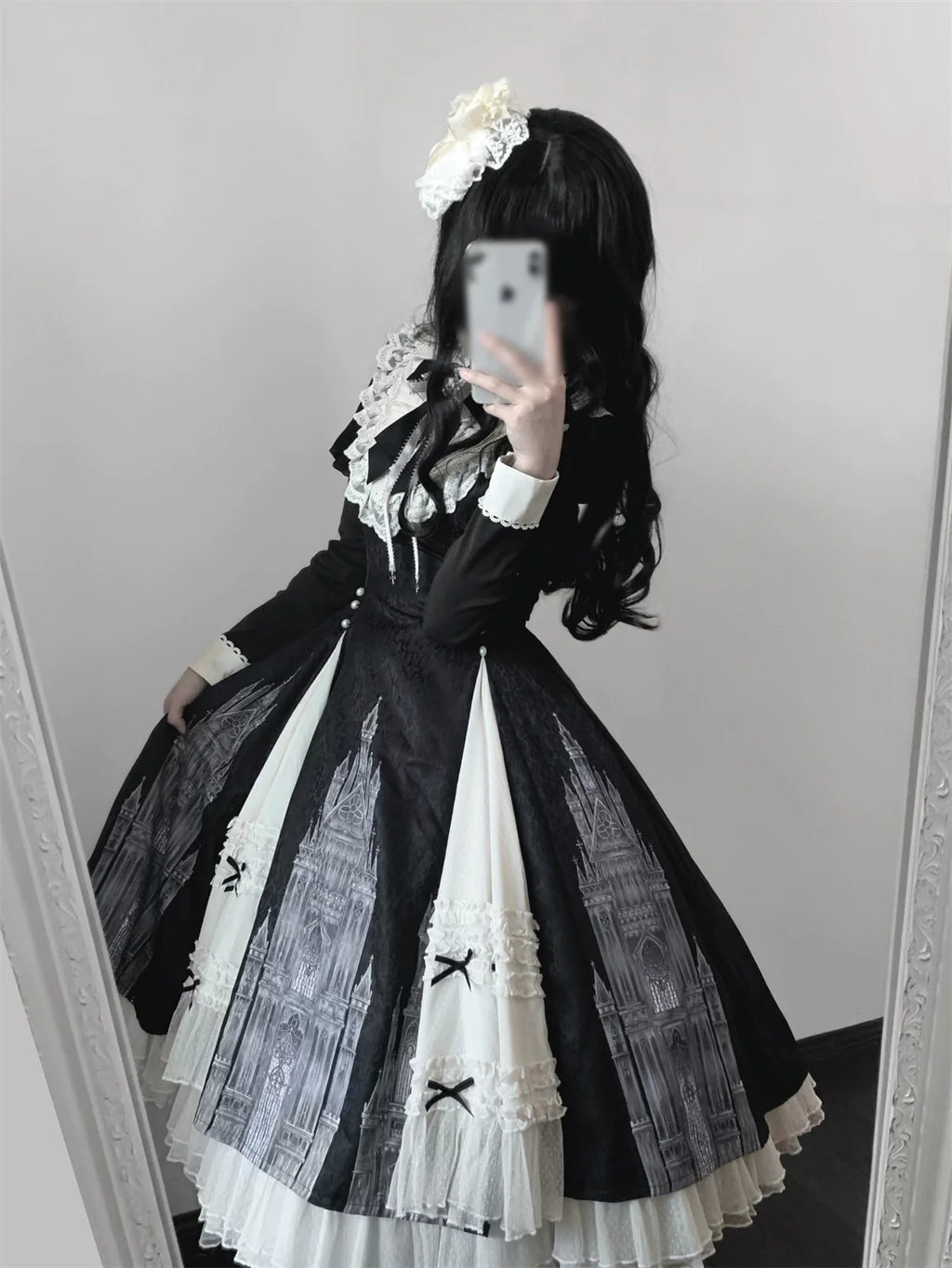 Church Bell - Elegant Lolita OP Dress Long Sleeve Spring Autumn - image 28