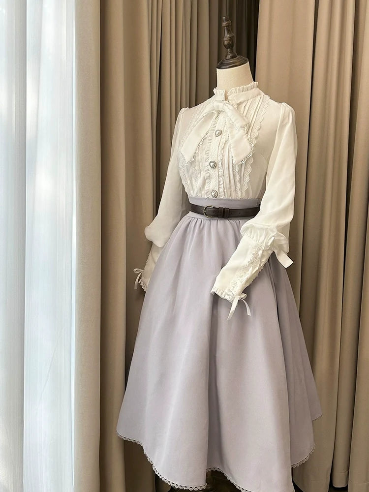 Sweet Wood Daily Lolita Blue Skirt, Jacket and Vest Coordinate - image 22