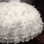 Feather's Ballad Wedding Lolita Tiered JSK Dress - image 18