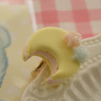 Kawaii Lolita Accessories Moon Lollipop Clay Necklace Ring - image 12