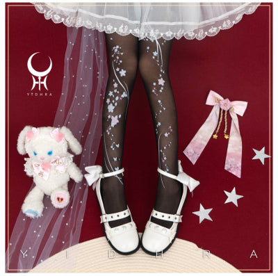 Chinese Qi Lolita 3D Print Pantyhose - image 18