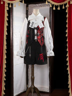 Kalila - Punk Lolita Dress Set Plaid Shorts Set - image 11