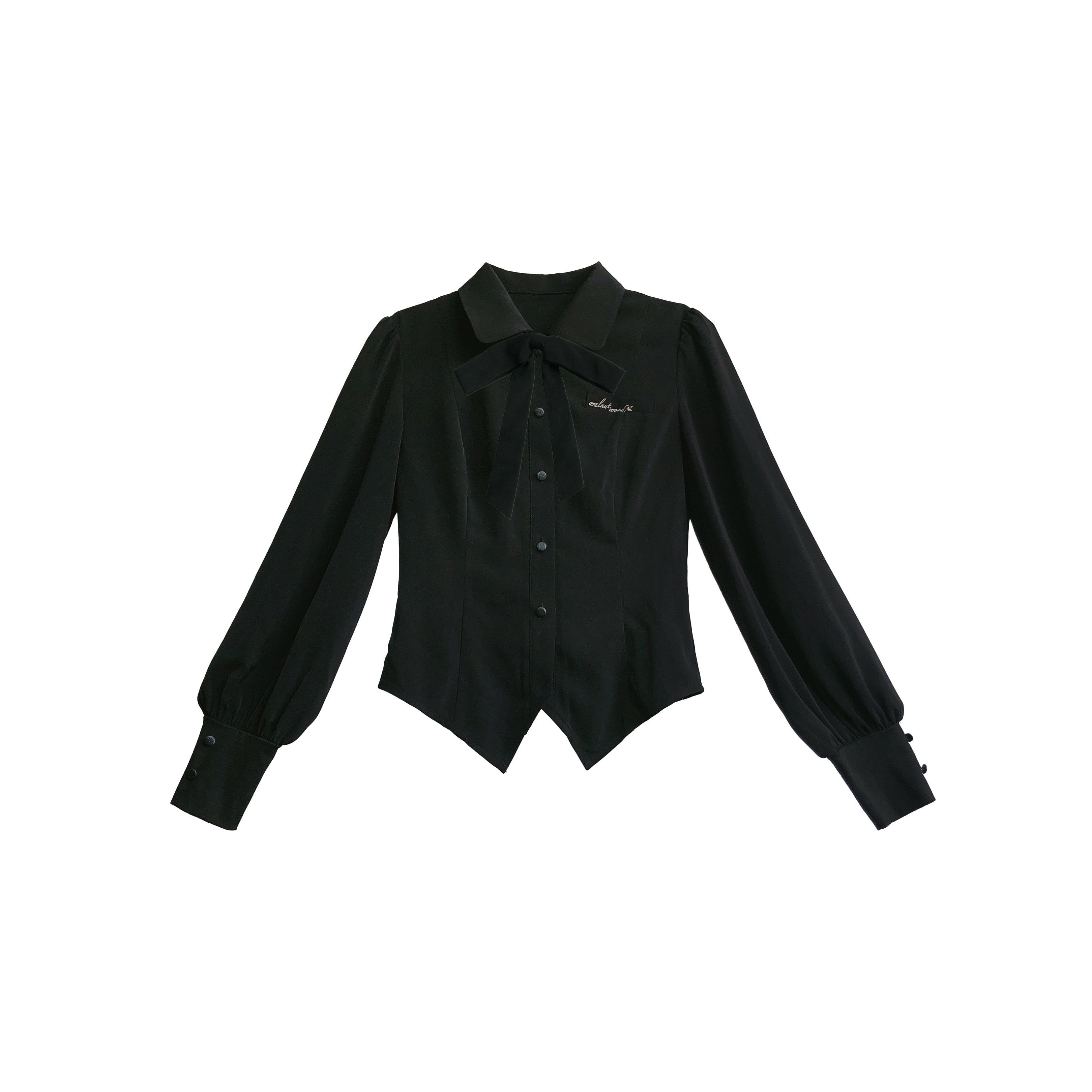 Serena - Elegant Woolen Lolita JSK Dress Set - image 14