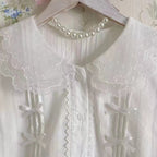 Little Fluttershy - Multi-Colored Cotton Lolita Shirt - image 24