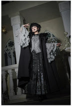 Raven's Night Song Oriental Gothic Lolita Dress Set - image 39