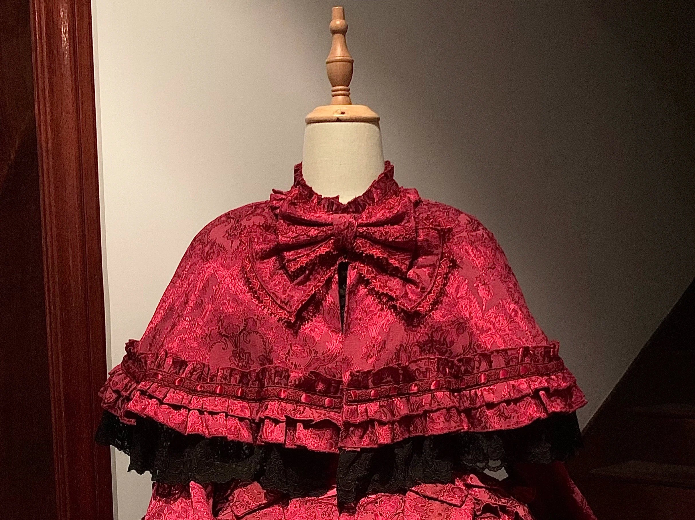 Vintage Lolita Dress Set, Cotton Shirt - image 25