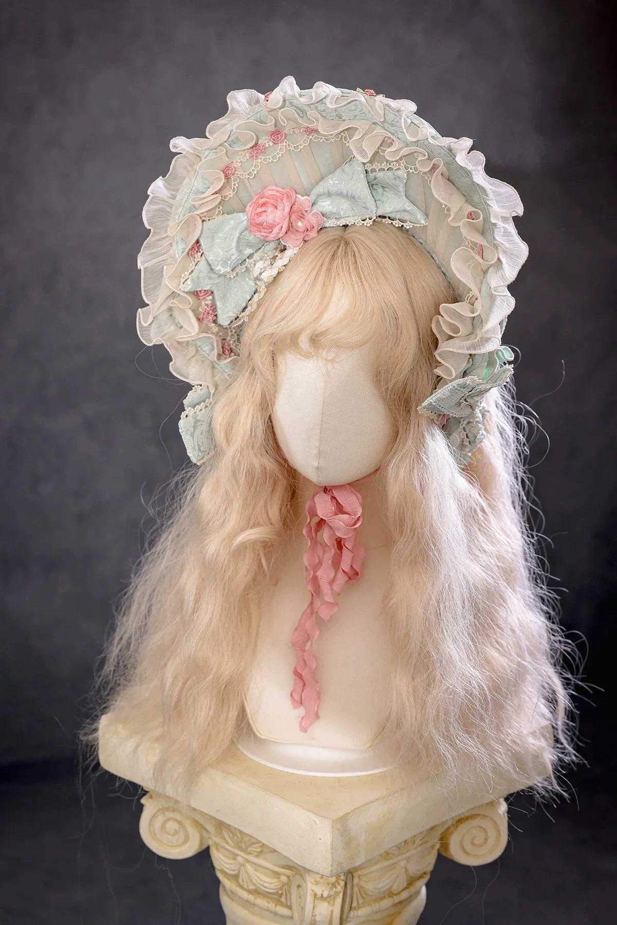 Antique Cake - Vintage Lolita Accessories, Flower Accent - image 11