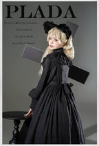 A Quiet Place - Nun Style Gothic Lolita OP Dress - image 5
