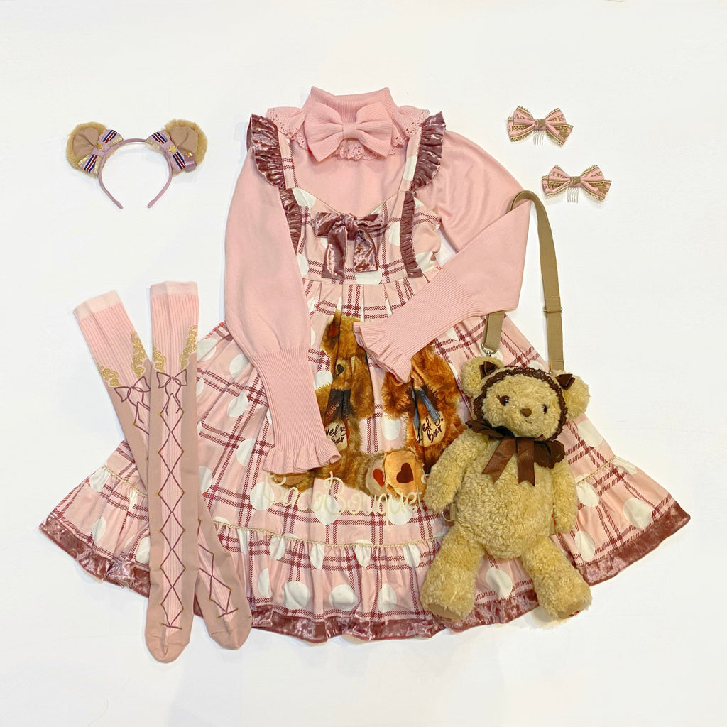 Sweet Lolita Woolen Sweater Multicolors - image 4