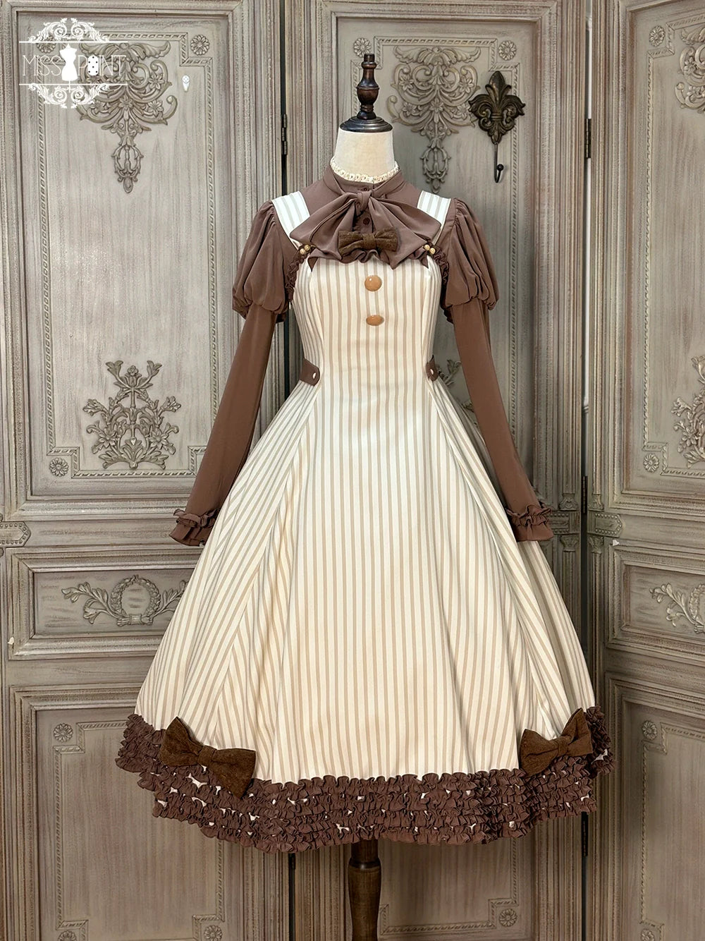 Classic Lolita JSK Customized Stripe Lolita Dress - image 70