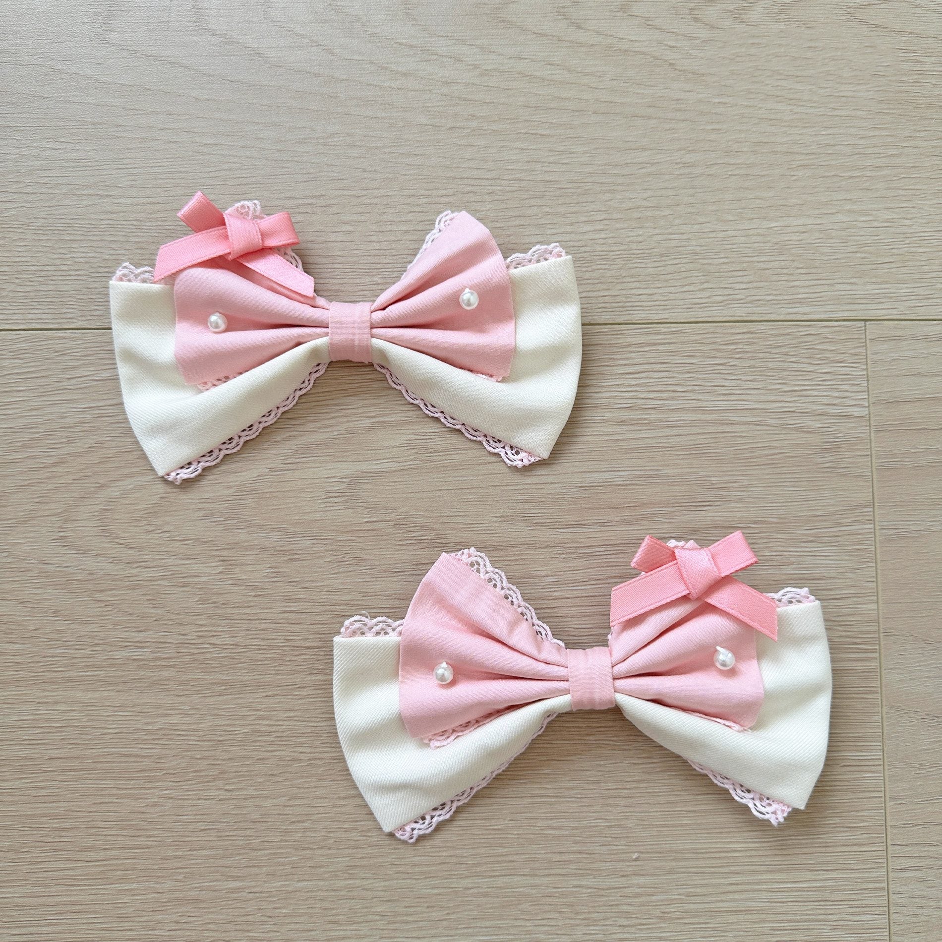 Cream Fondant Sweet Retro Six-Panel Lolita JSK and Accessories - image 23