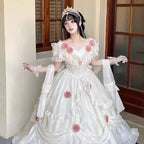 Tana Manor - Classic Lolita Accessories Sleeves Trailing Shawls - image 18