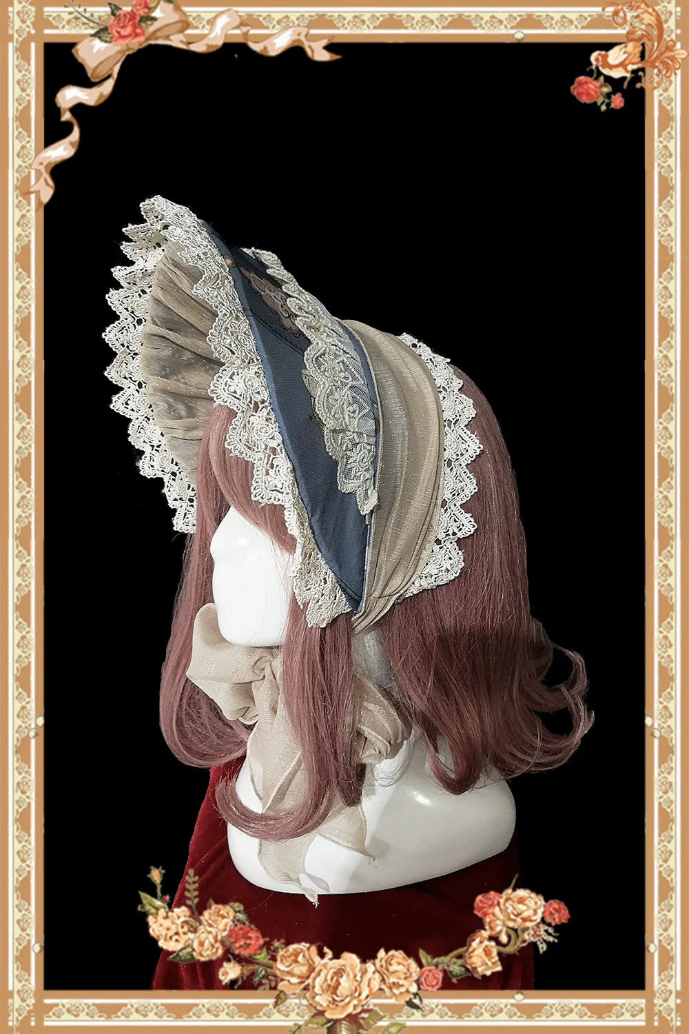 Sweet Lolita Accessories Bonnet KC Socks Beret - image 8