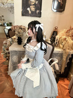 Annie's Gift - Elegant Velvet Lolita OP Dress - image 28