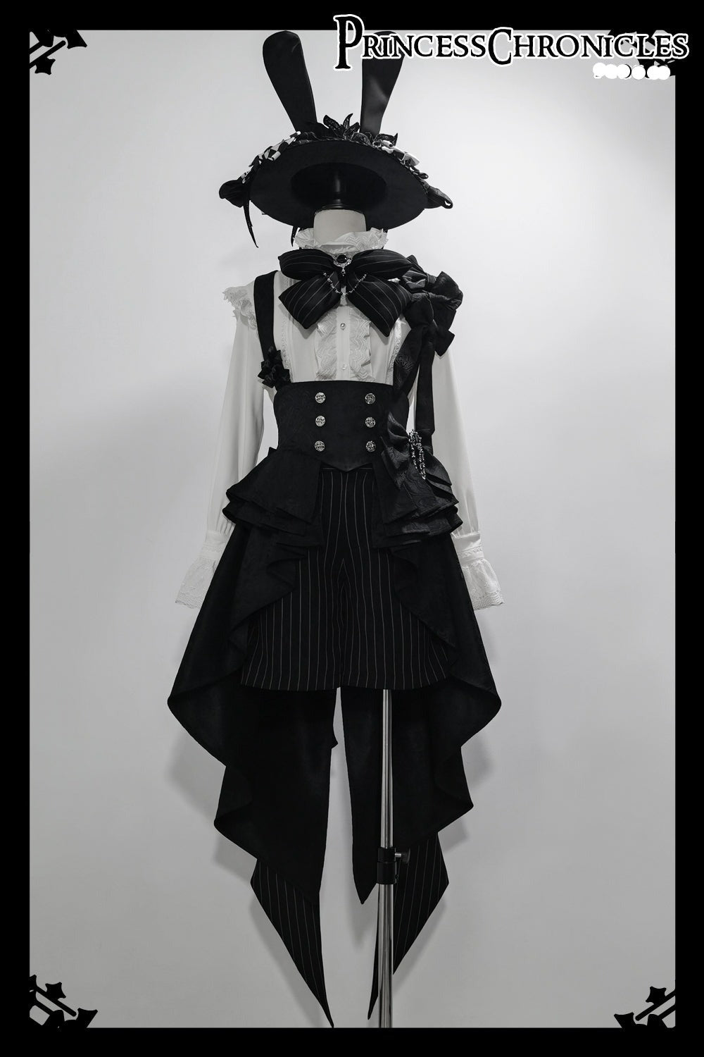 Rabbit Theater Ouji Lolita Blouse and Shorts Set - image 1