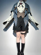 Narrative Poem - Ouji Lolita Shorts Suit with Shirt Cape and Vest - image 9