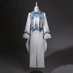 Lunar Paladin - Embroidered Ouji Lolita Tailcoat Set - image 12