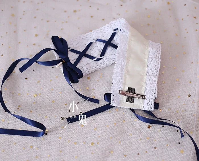 Japanese Style Sweet Lolita Lace Headband Multicolors - image 18
