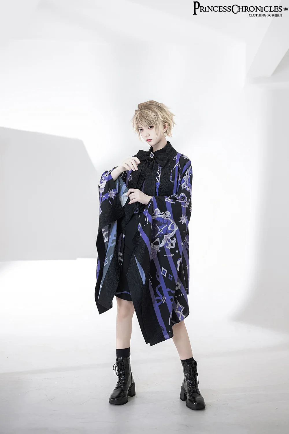 Summer Ouji Lolita Print Loose Shirt Outfit - image 15