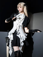 Shard Gem - Gothic Lolita Skirt Set with Sleeveless Shirt & Short Jacket - image 3