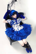 Thorned Rose Gothic Lolita Blouse and Skirt Set - image 1