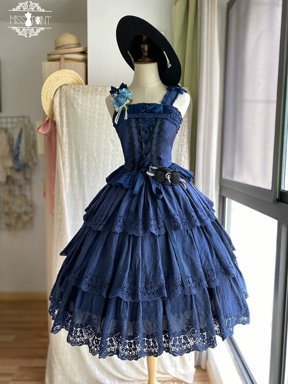 Forest Waltz - Classic Lolita Tiered Skirt Multi-layer Embroidered SK - image 26