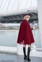 Princess Chronicles Medieval Embroidered Ouji Cape - image 15