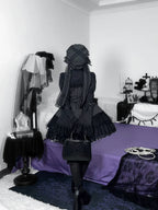 Bunny Fantasy Gothic Lolita JSK Dress and Princess Sleeve Shirt - image 25