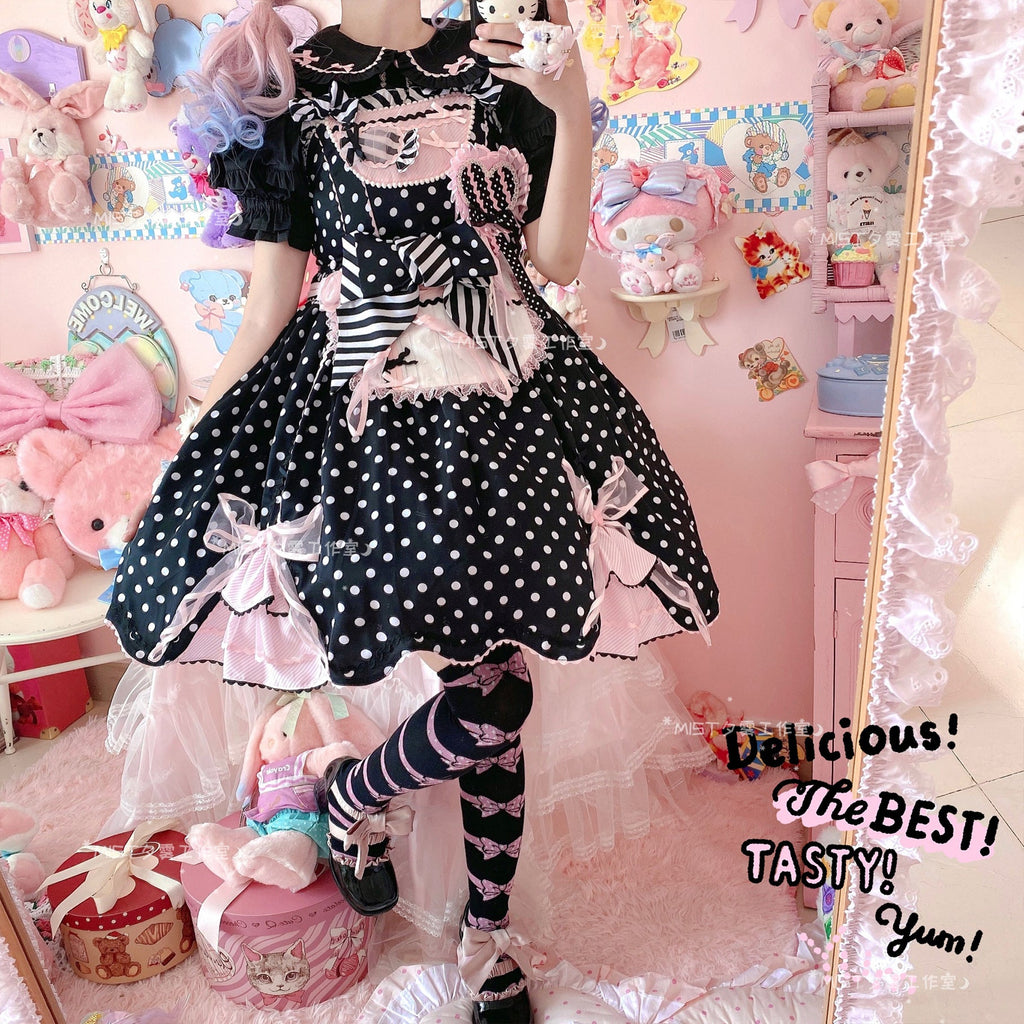 Creamy Condensed Milk - Kawaii Lolita Short-Sleeve Shirt - image 16