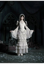 Humanoid Robot - Silver Gothic Lolita Mermaid Skirt Set - image 37
