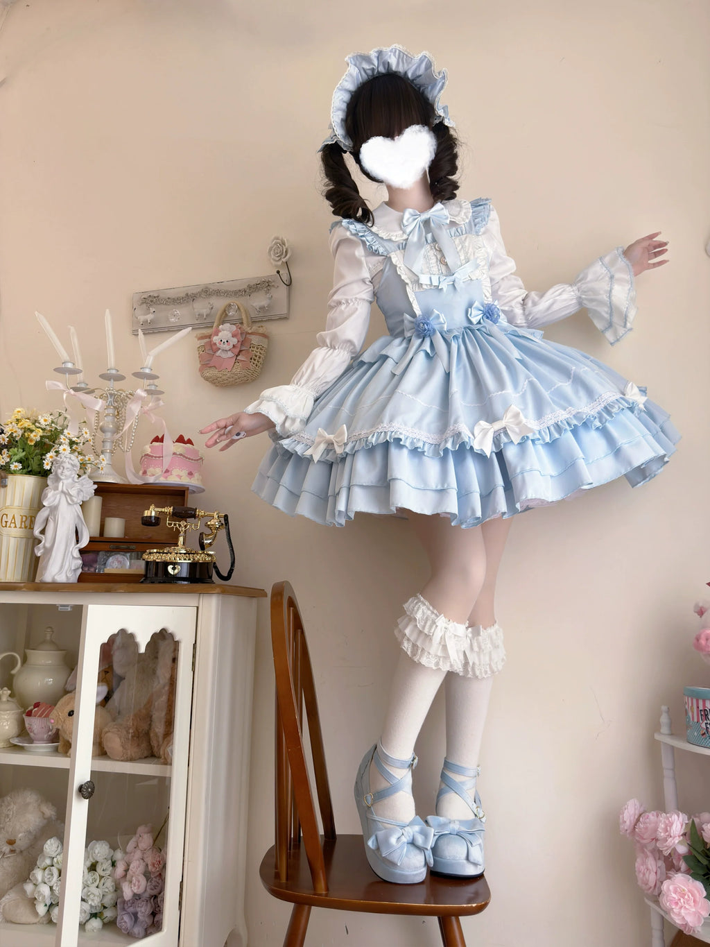 Paper Shell Cake - Sweet Lolita JSK Dress Summer Dress - image 7
