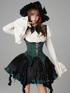 Upside-Down Curse Gothic Lolita Red Dress Set - image 2