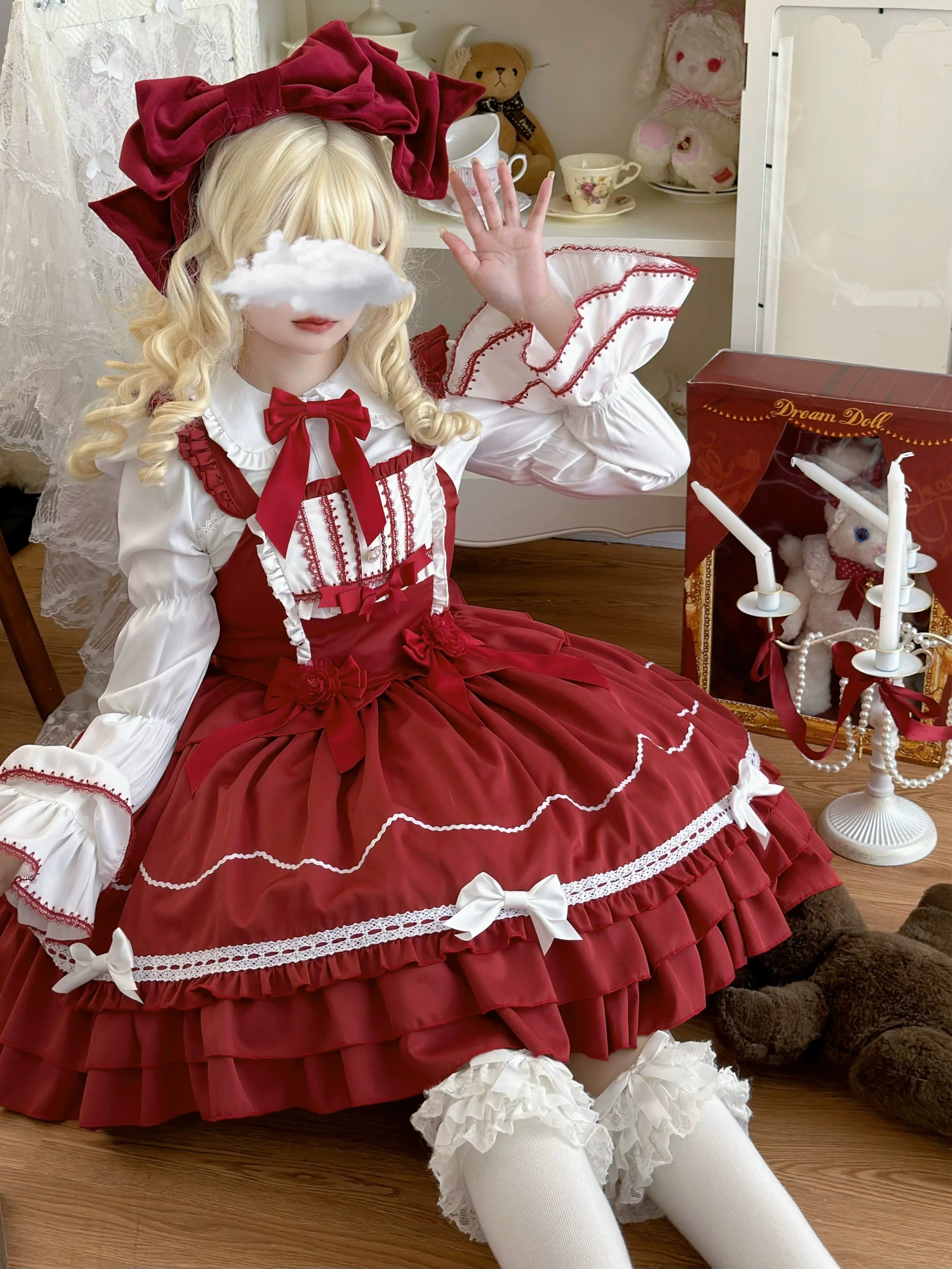 Paper Shell Cake - Sweet Lolita JSK Dress Summer Dress - image 4