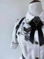 Evil Python 2.0 - Military Lolita Gothic OP Dress - image 12