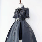 Evil Python 2.0 - Military Lolita Gothic OP Dress - image 6