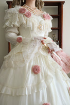 Tana Manor Classic Lolita OP Dress with Floral Decoration - image 20
