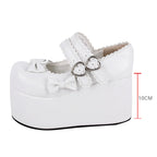 Angelic Imprint - Punk Lolita Shoes High Platform Shoes with Bow - image 12