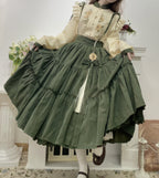 Sunflower Appointment - Oriental Classic Lolita Skirt and Blouse - image 14