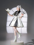 Eye of Truth - Elegant Gothic Lolita Dress Suit With Embroidery - image 5