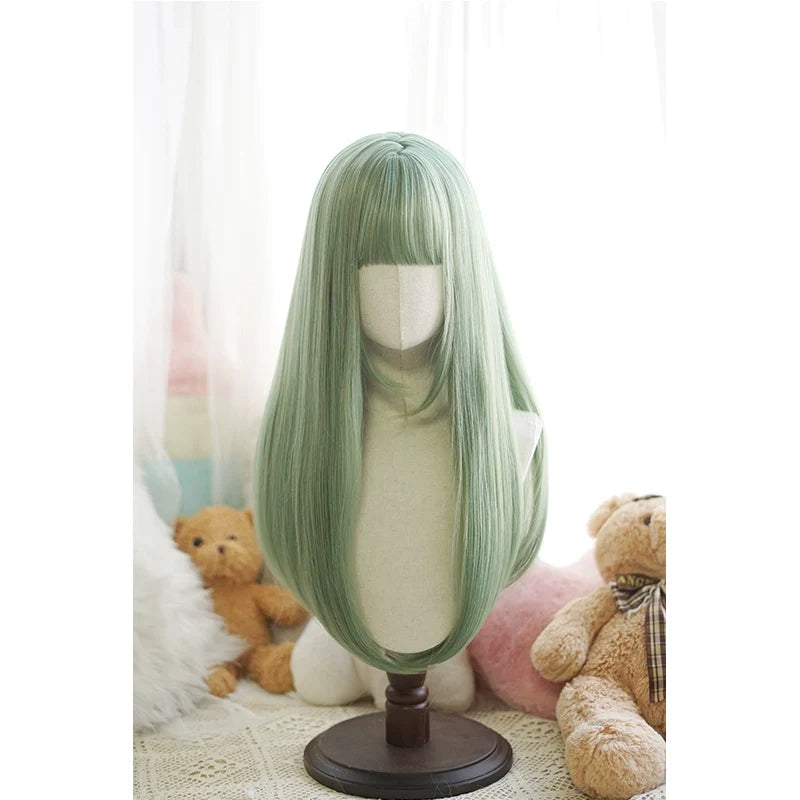 Daily Lolita Wig Matte Color Long Wigs - image 7