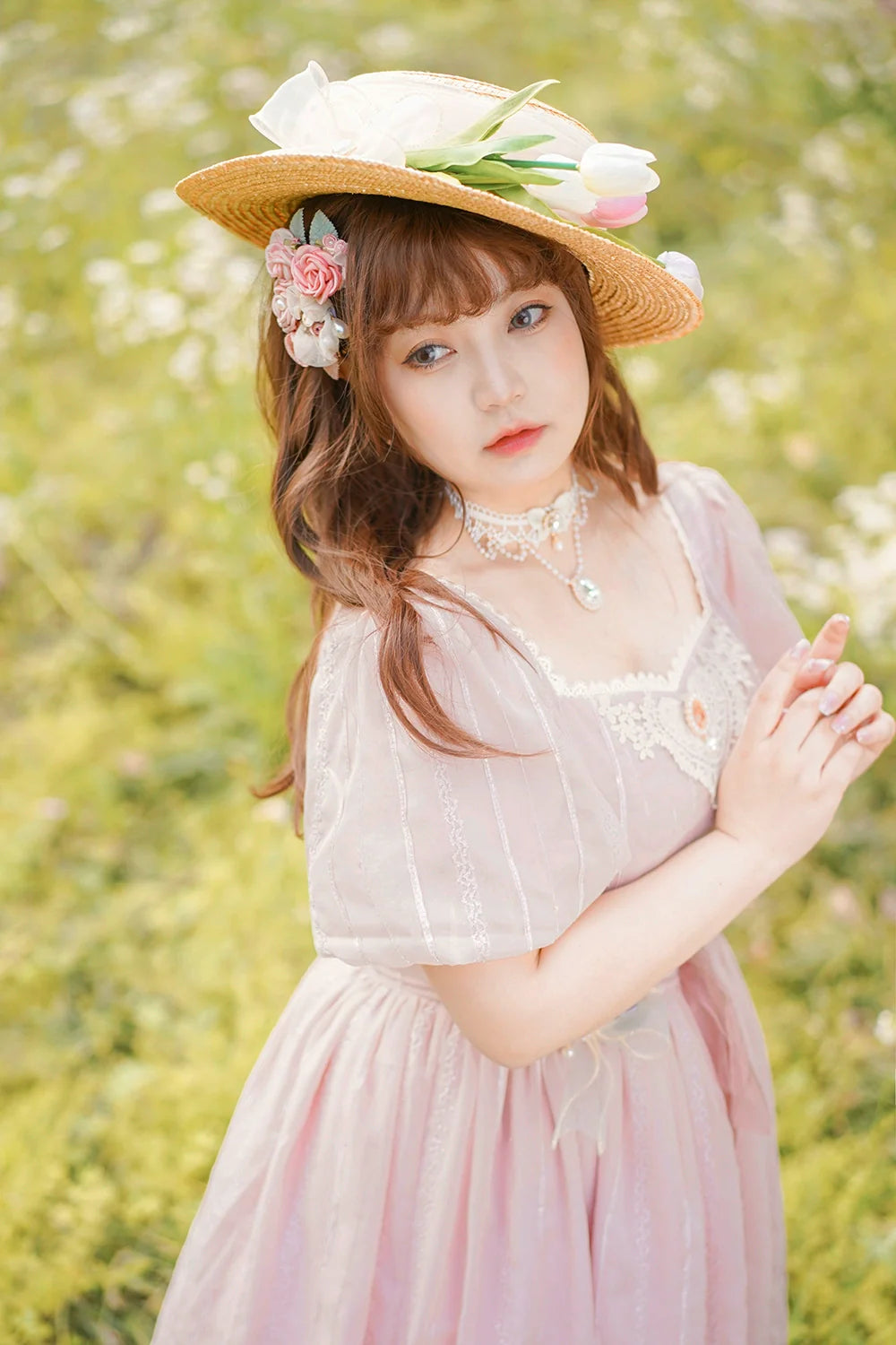 Tulip - Classic Lolita Short Sleeve OP Dress - image 19