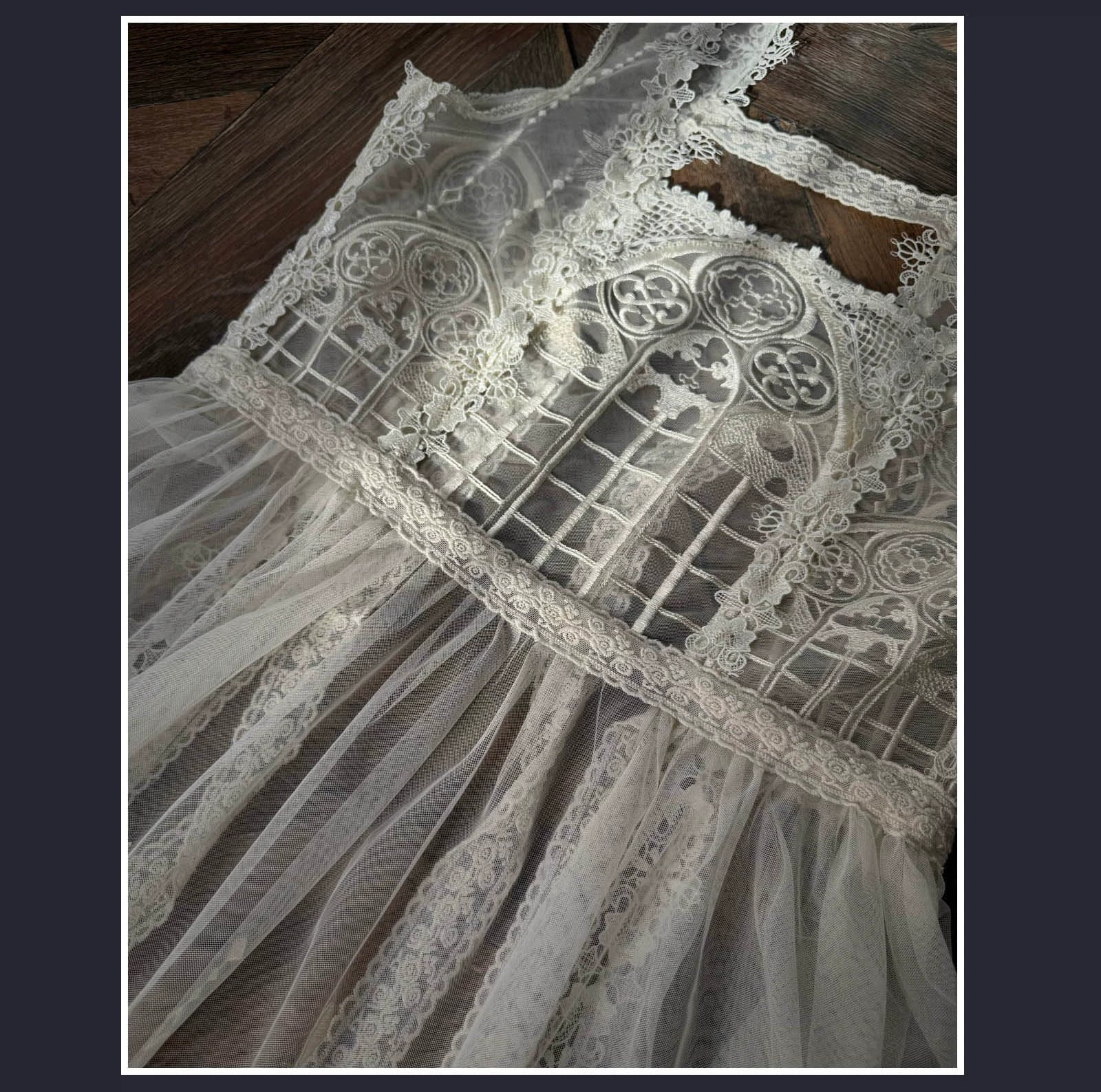 Night Traveler - Classic Gothic Lolita Dress with Stained Glass Window Print - image 28