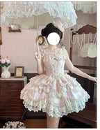Realm of Sea Moon Sweet Lolita Jacquard JSK and Accessories - image 1