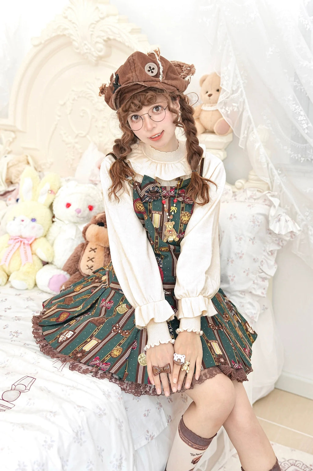 Sweet Lolita Sweater Autumn and Winter Lolita Inner Wear - image 7