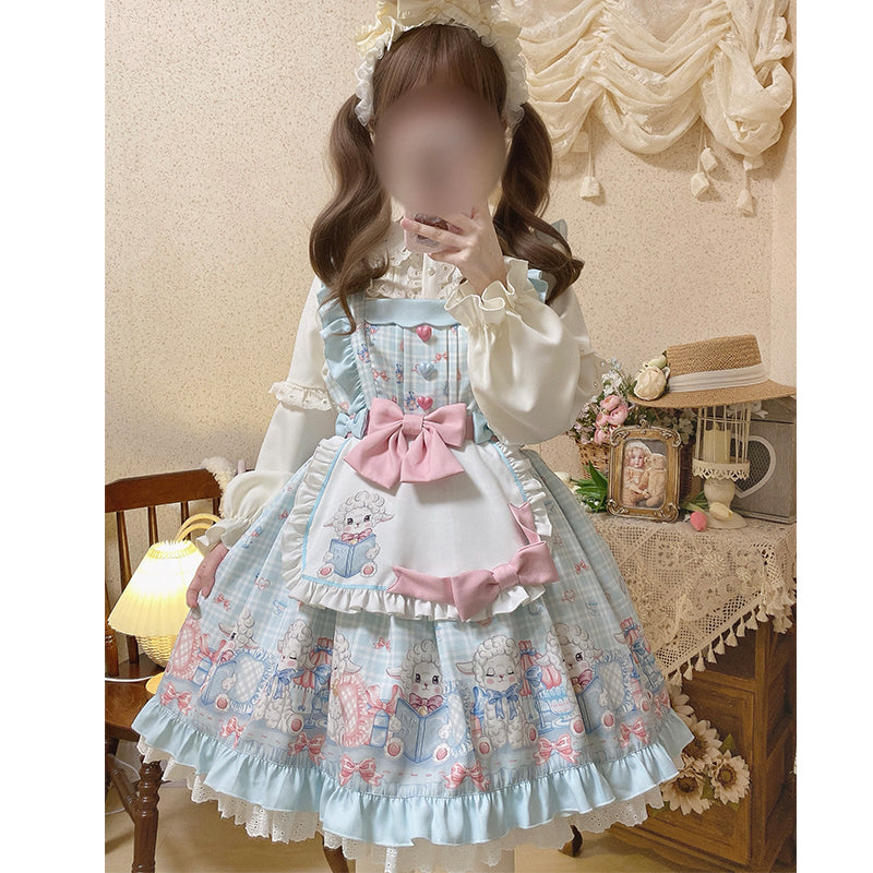 Goat Baa Bedtime Story Kawaii Lolita JSK - image 2