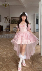 Rose Tale - Sweet Lolita Accessories Summer Trailing Short Sleeves KC - image 1