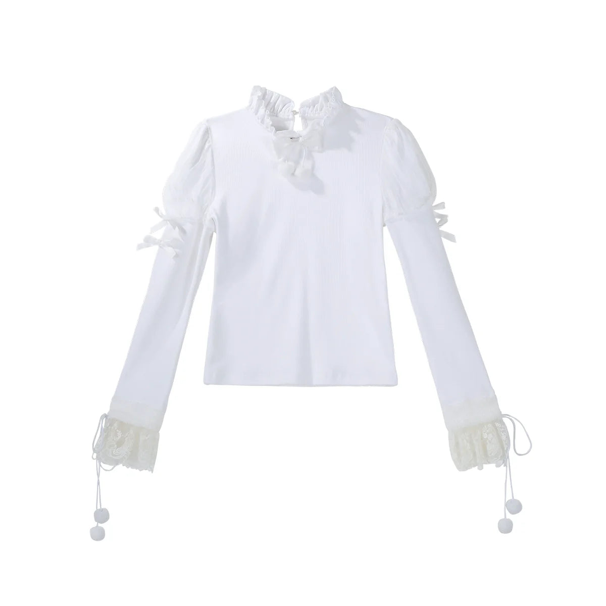 Cloudscape Dream - Sweet Lolita JSK Suit, Fleece Cape - image 10