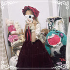 Gothic Lolita Bonnet Pure Cotton Hat Collection - image 30