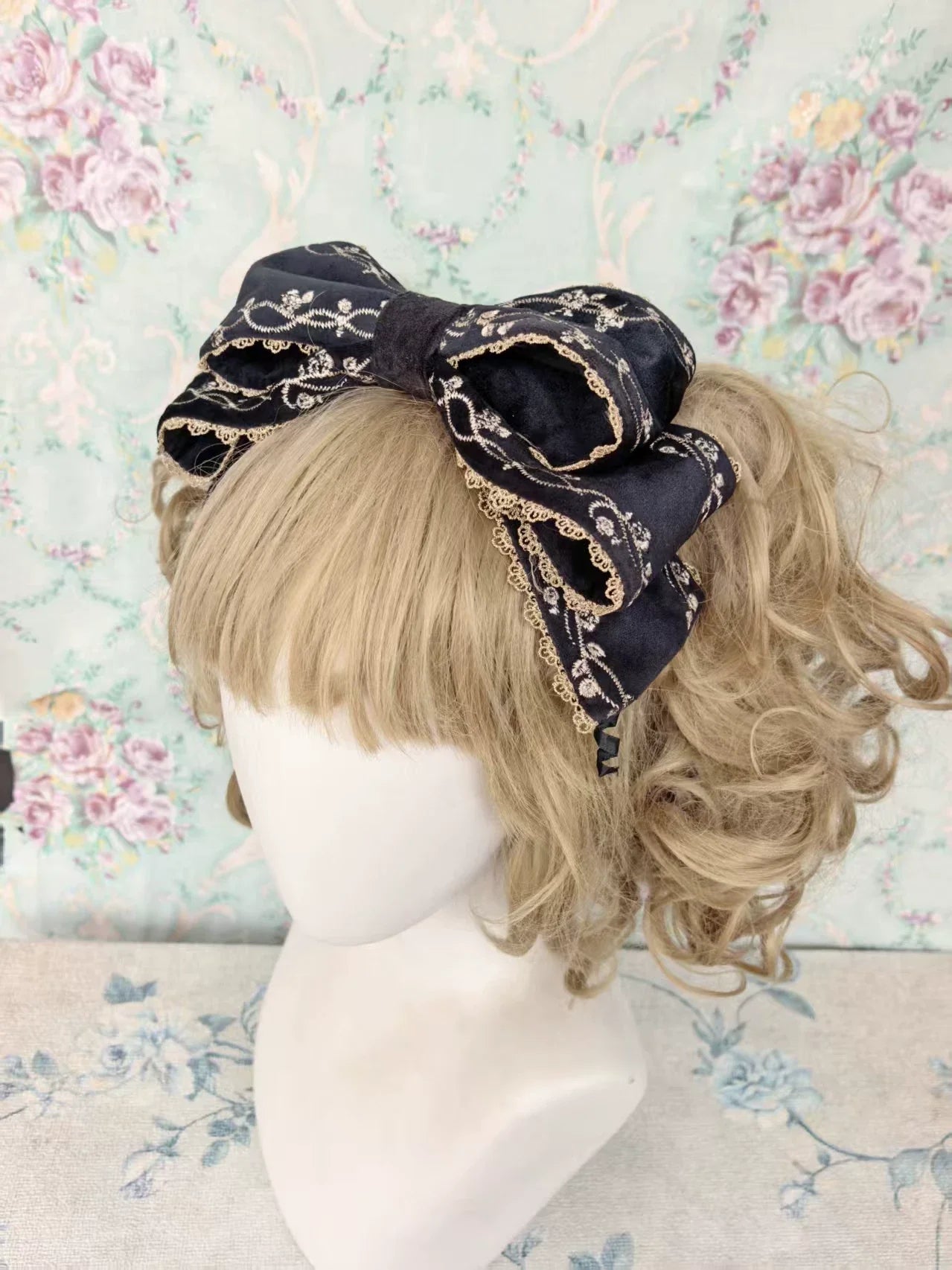 Cinderella Velvet Classic Lolita JSK Dress with Princess Embroidery - image 16
