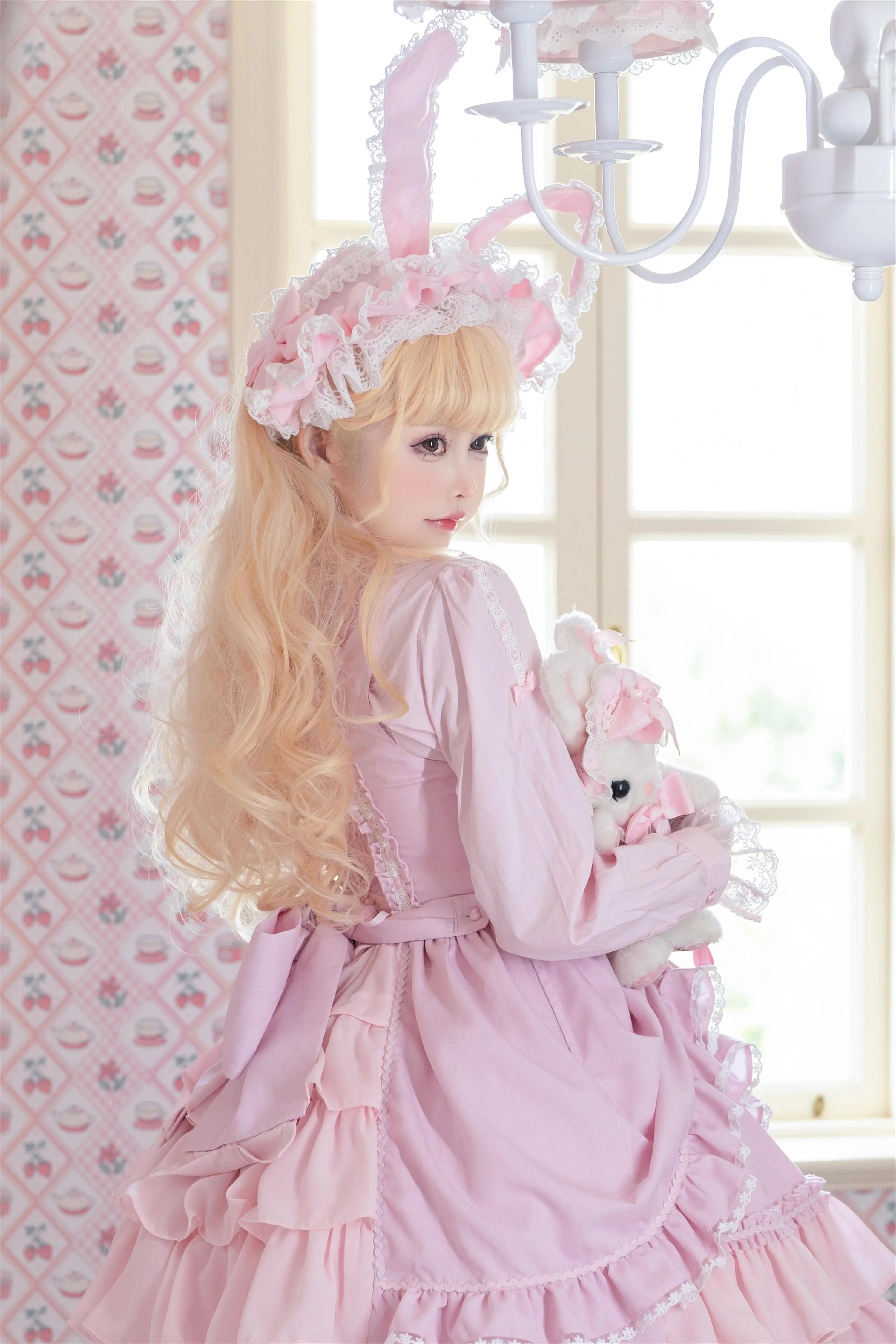 Black Lolita Doll OP/JSK with Adjustable Elasticity - image 3
